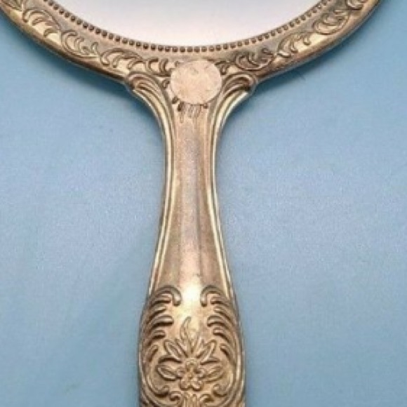 Mirror Godinger GSA Silver Piece Ornate
Dresser Vanity  Hand Mirror - Picture 12 of 12